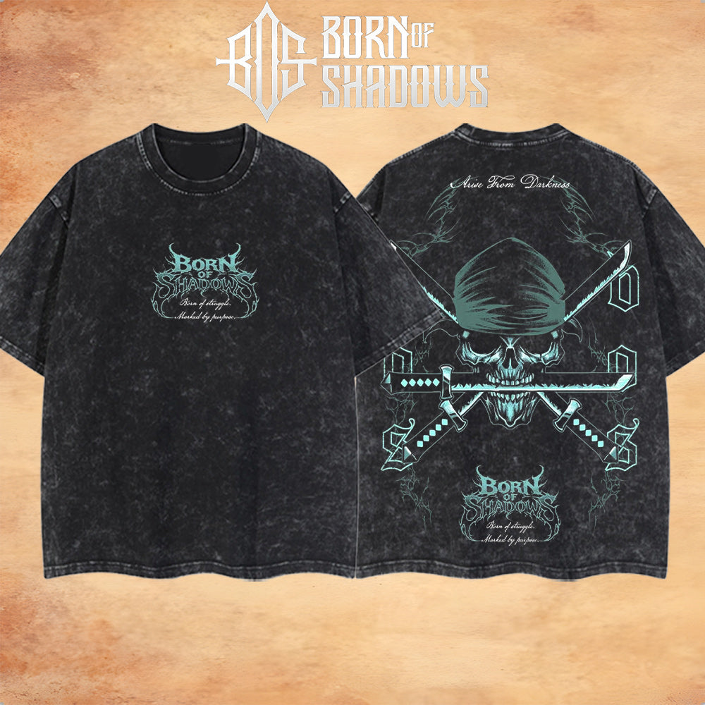 [Limited Edition] 'One Piece: Roronoa Zoro's Skull' T-Shirt & Hoodie