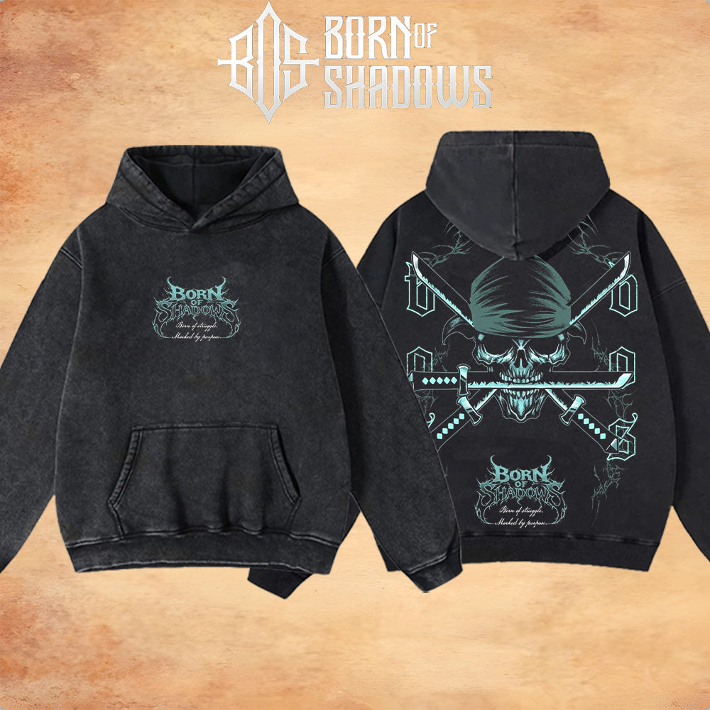 [Limited Edition] 'One Piece: Roronoa Zoro's Skull' T-Shirt & Hoodie