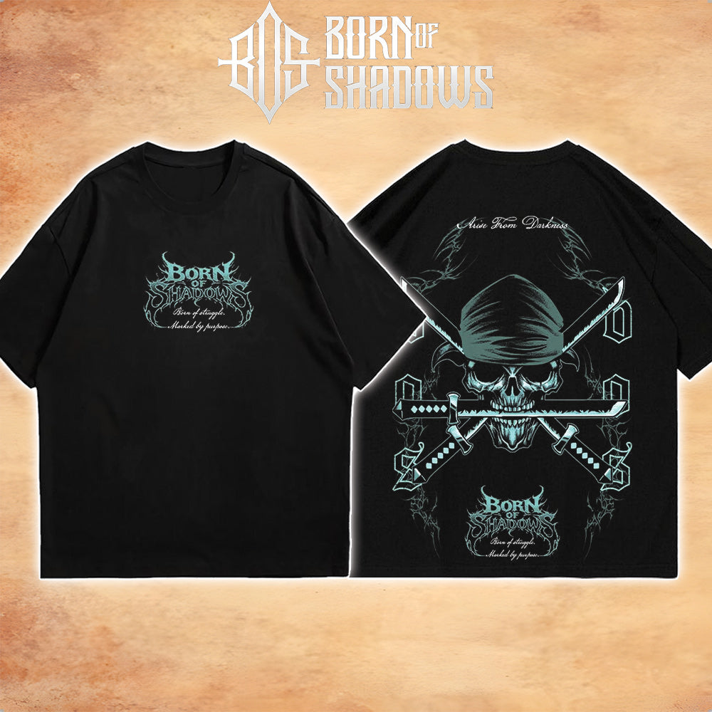[Limited Edition] 'One Piece: Roronoa Zoro's Skull' T-Shirt & Hoodie
