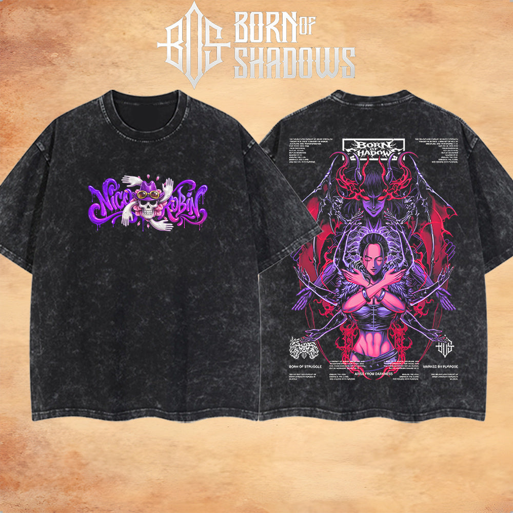 [Limited Edition] 'One Piece: Nico Robin' T-Shirt & Hoodie