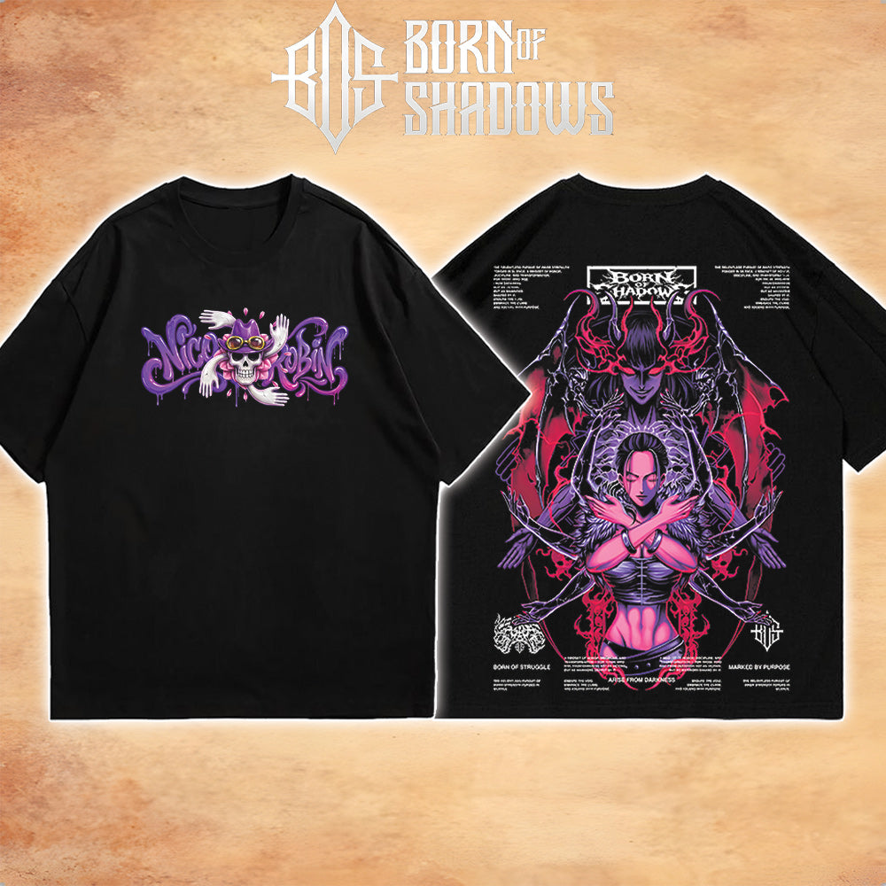 [Limited Edition] 'One Piece: Nico Robin' T-Shirt & Hoodie