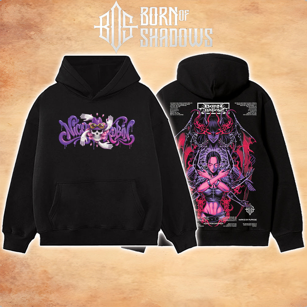 [Limited Edition] 'One Piece: Nico Robin' T-Shirt & Hoodie