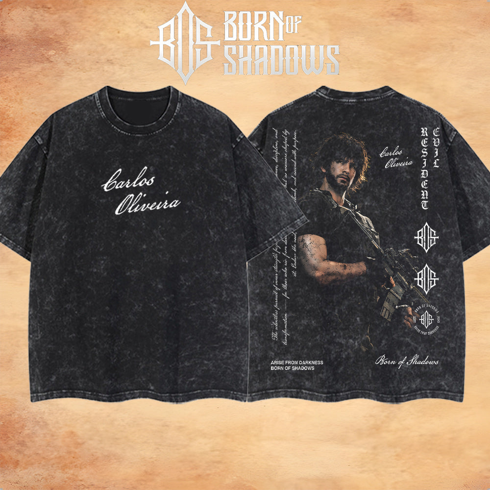 [Limited Edition] 'Resident Evil: Carlos Oliveira' T-Shirt & Hoodie