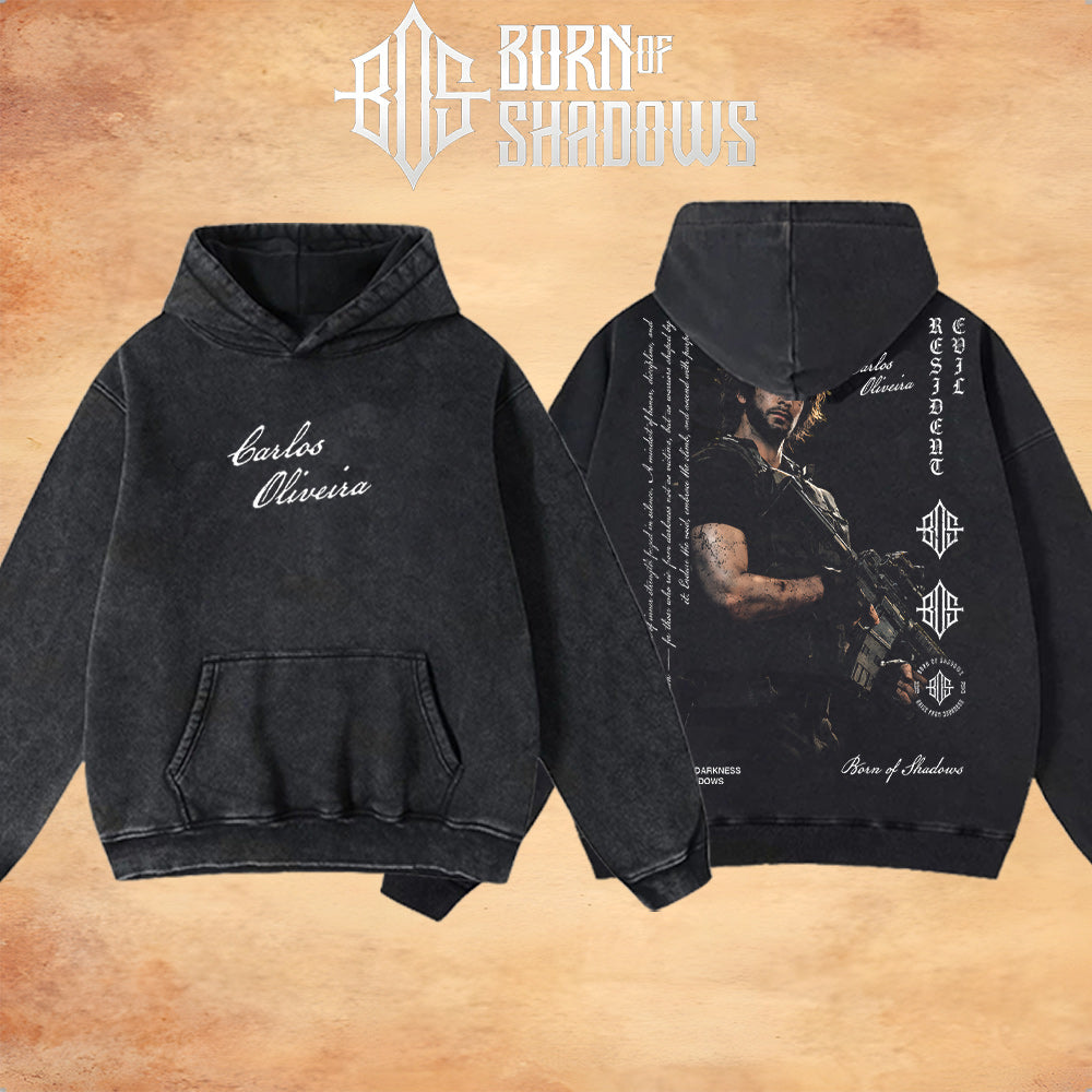 [Limited Edition] 'Resident Evil: Carlos Oliveira' T-Shirt & Hoodie