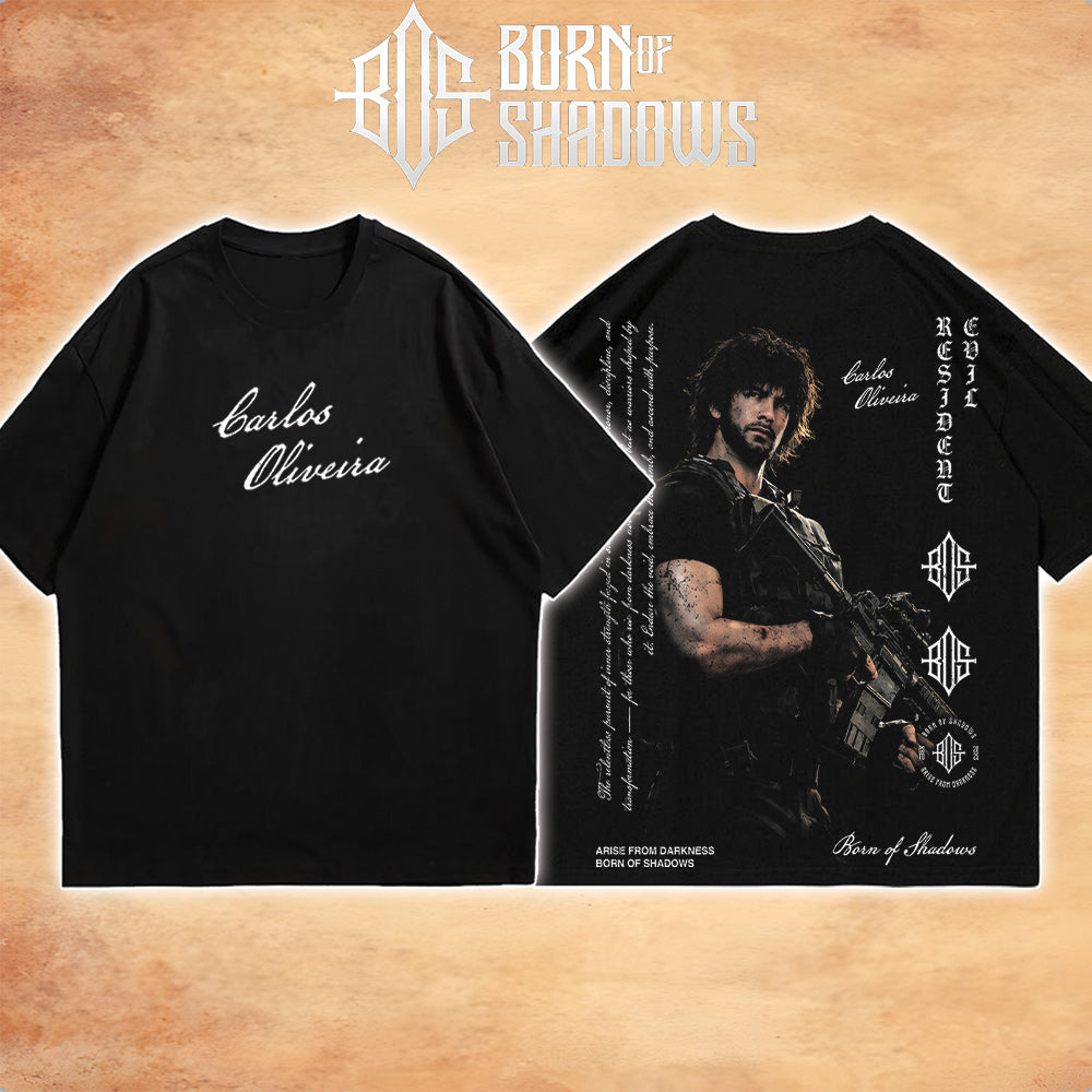 [Limited Edition] 'Resident Evil: Carlos Oliveira' T-Shirt & Hoodie