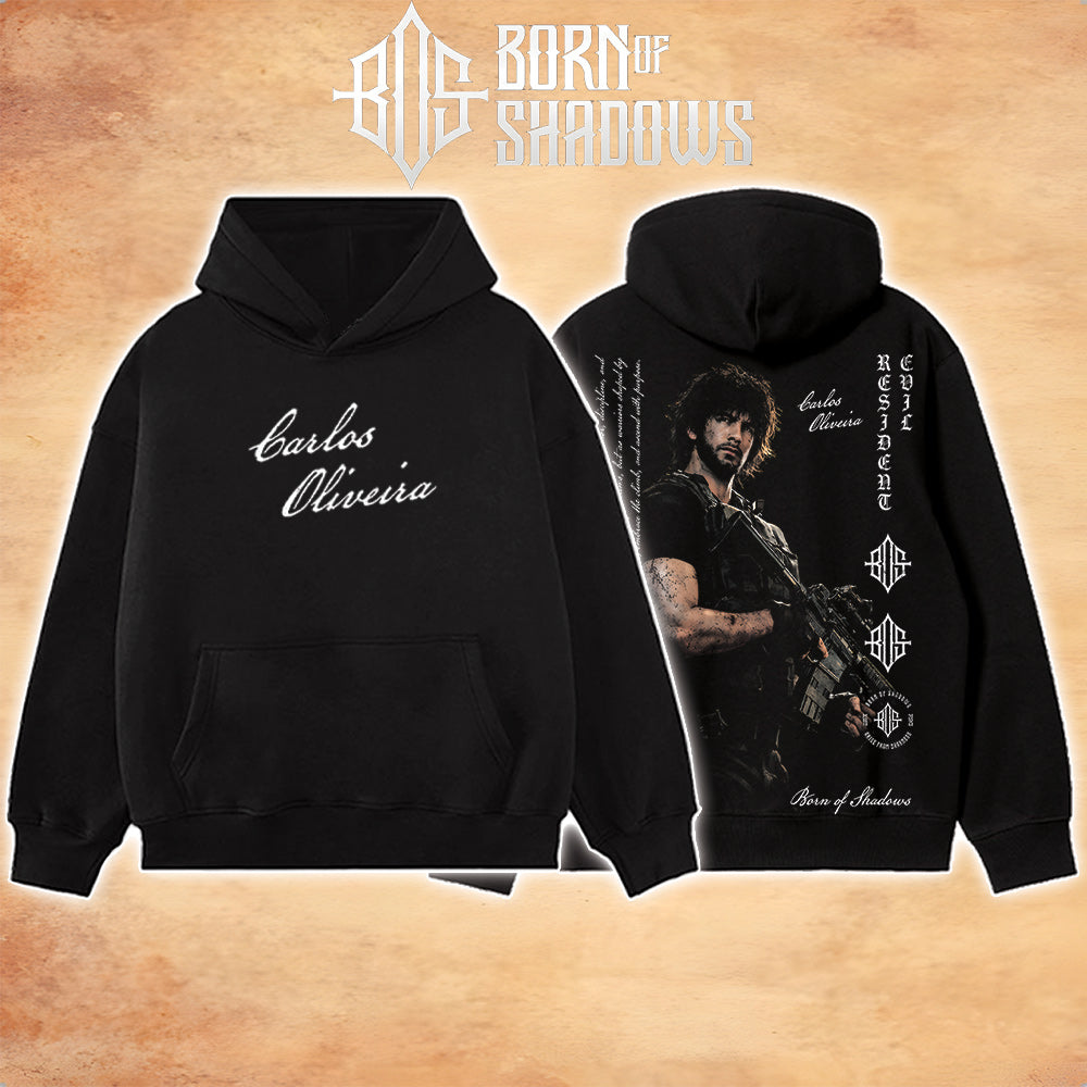 [Limited Edition] 'Resident Evil: Carlos Oliveira' T-Shirt & Hoodie