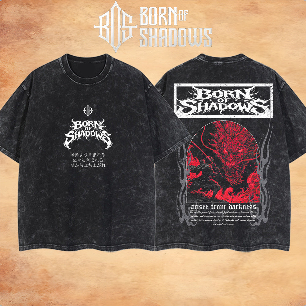 'Japanese: Crimson Ryū' T-Shirt & Hoodie