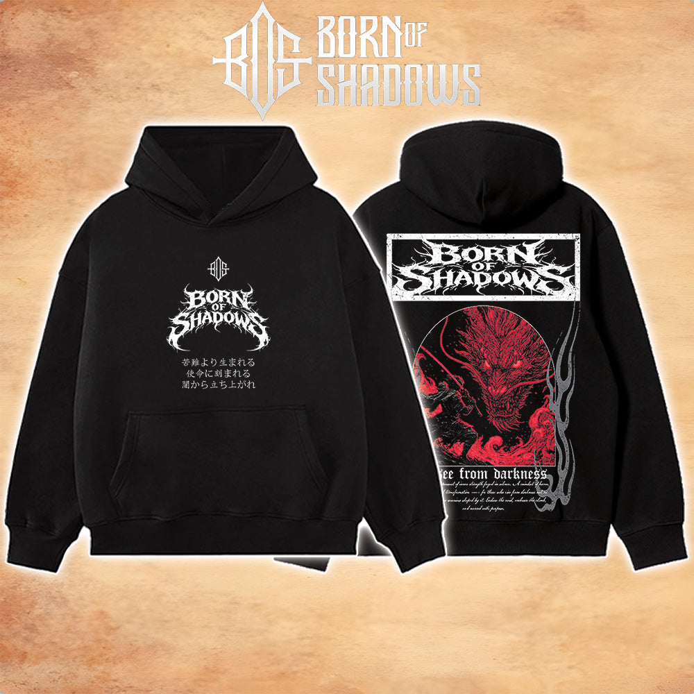 'Japanese: Crimson Ryū' T-Shirt & Hoodie