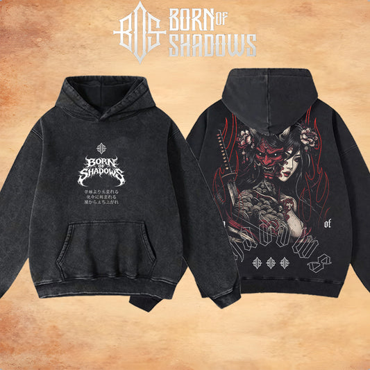 'Japanese: Scarlet Hannya' T-Shirt & Hoodie